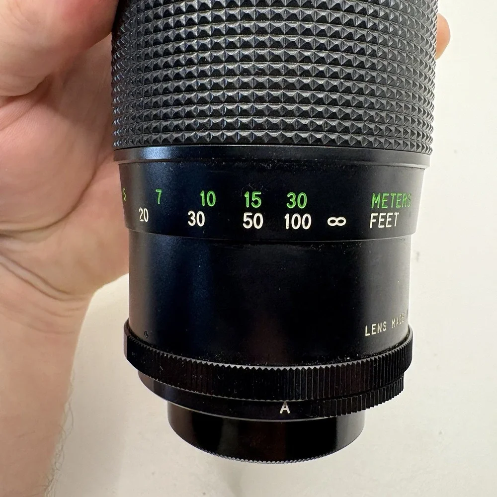 Vintage Vivitar Auto 62-200mm Telephoto Lens Film Photography Made In Japan‎